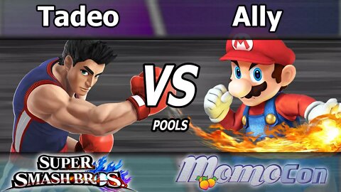 Tadeo (Little Mac & Cloud) vs. C9|Ally (Mario) - Wii U Pools - Momocon 2017