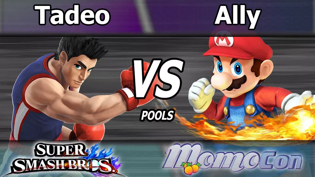 Tadeo (Little Mac & Cloud) vs. C9|Ally (Mario) - Wii U Pools - Momocon 2017