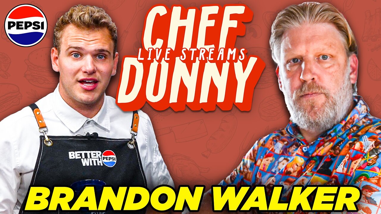 Cooking Beef Stroganoff with Brandon Walker | Chef Donny @Pepsi Live Stream