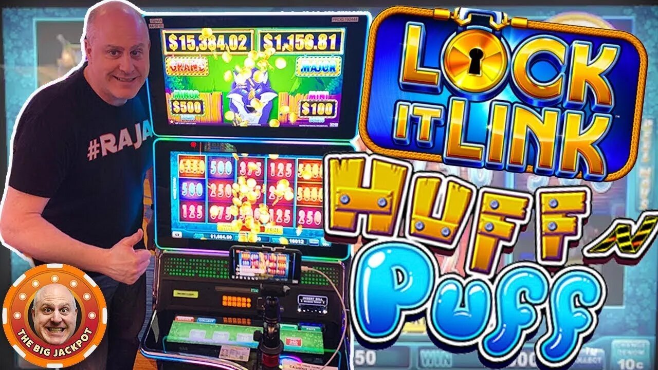 💵 Wild HUFF N PUFF Win With 🎰 The RAJA!!!!! 🎰