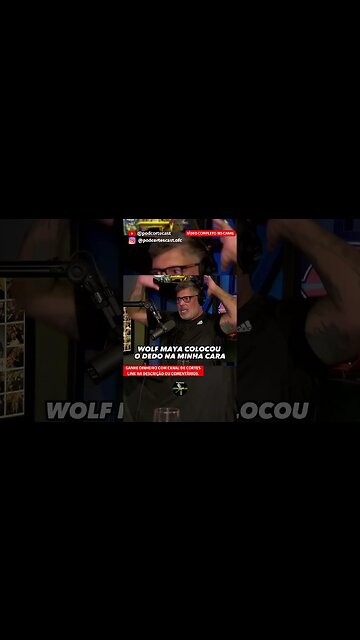 WOLF MAYA COLOCOU O DEDO NA MINHA CARA E... #shorts #alexandrefrota #assédiomoral #assedio #tvglobo