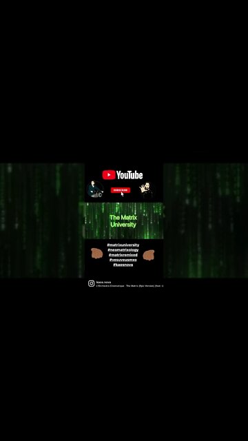 The Matrix University short trailer #kaosnova #matrixuniversity