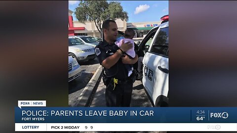 Parents leave baby in car to shop in Fort Myers