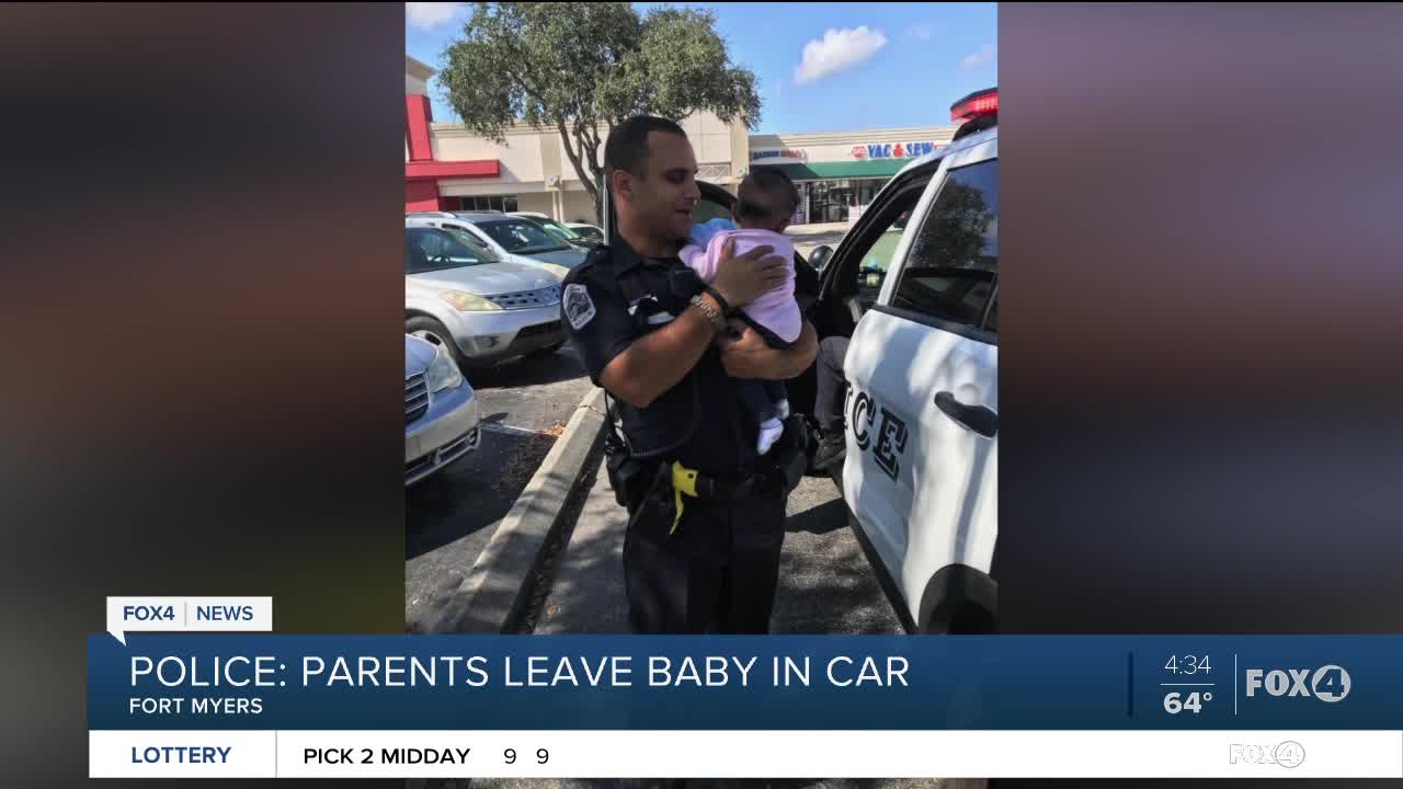 Parents leave baby in car to shop in Fort Myers