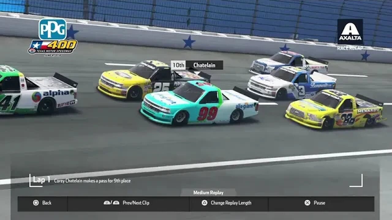 NASCAR Heat 3 Runner-Up In Truck At Texas Motor Speedway