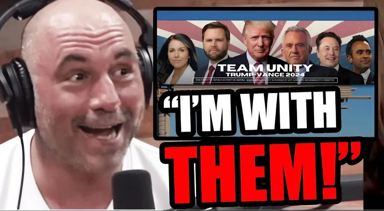 Joe Rogan FINALLY takes a side!!!!