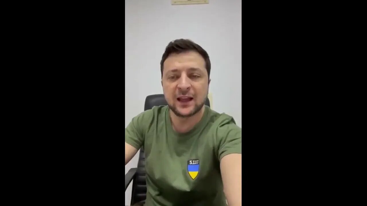 President Zelenskyy Europe's largest nuclear power plant right now is under Russian tank attack