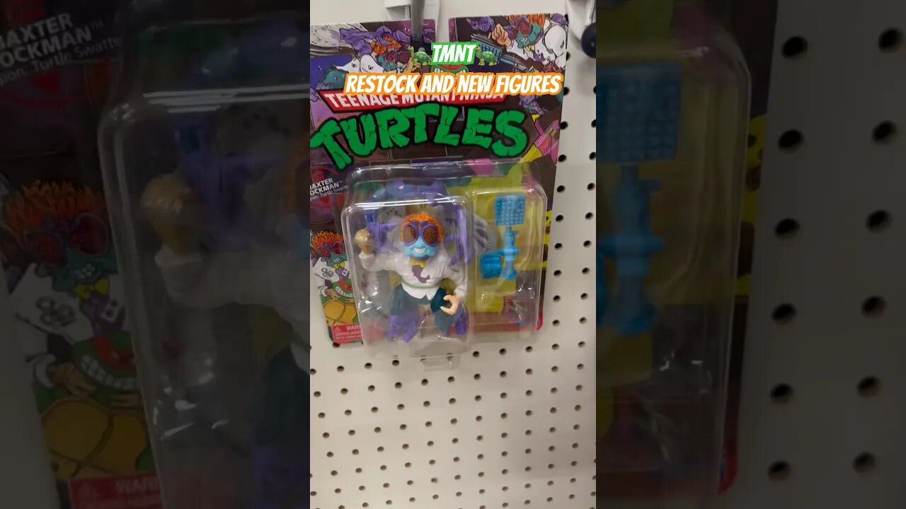 🐢TMNT🐢 Restock and New Figures #toys #toyhunt #tmnt #retro #channel #shortvideo