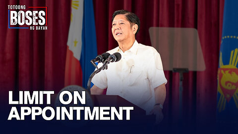 Mga limitasyon ng appointment power ng presidente