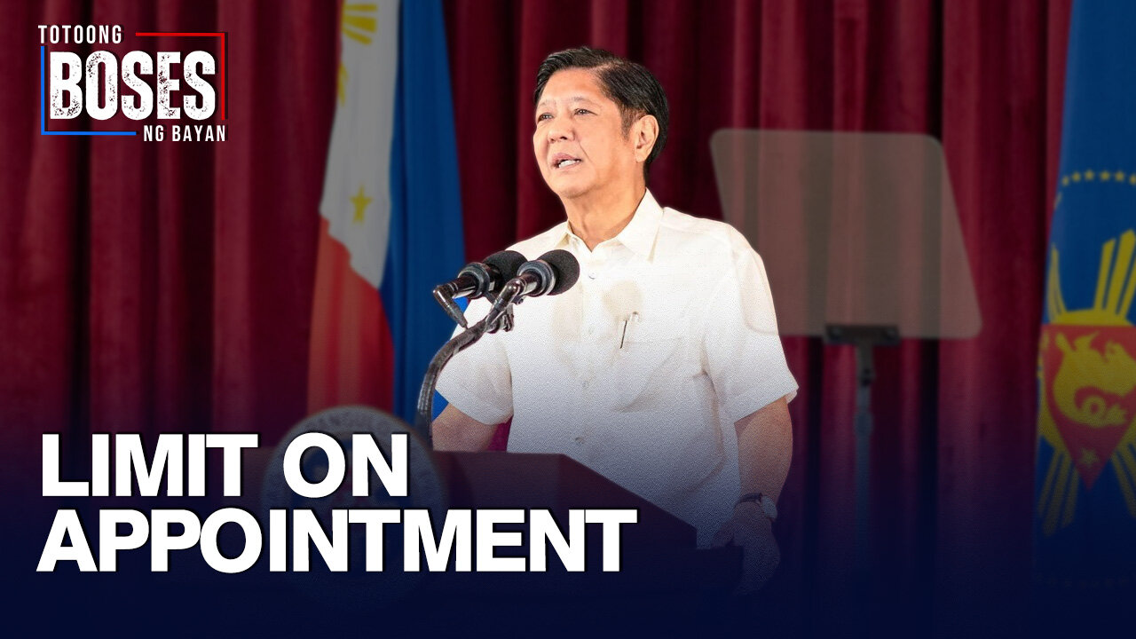 Mga limitasyon ng appointment power ng presidente