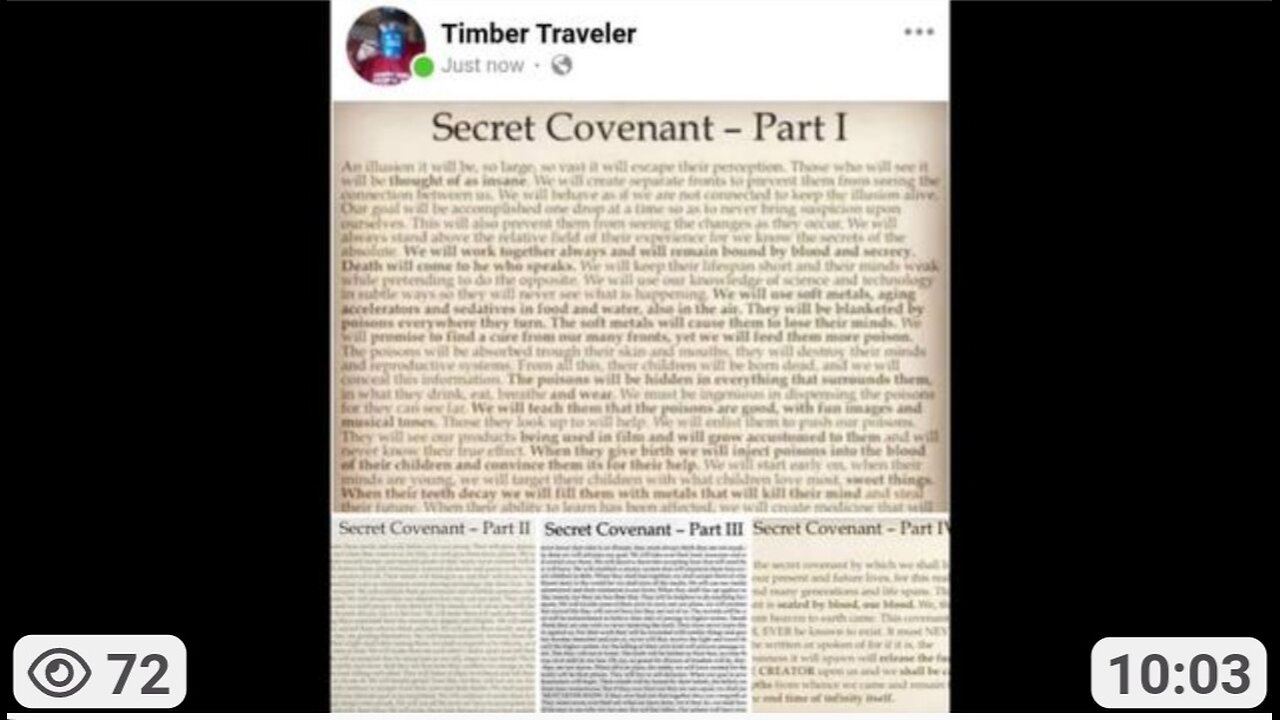 SECRET COVENANTS