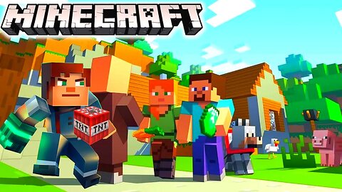 MINECRAFT | JOGANDO MUNDO ABERTO MODO CRIATIVO