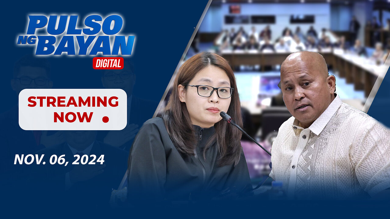 LIVE | Pulso ng Bayan with Admar Vilando at Jade Calabroso | Nov. 6, 2024