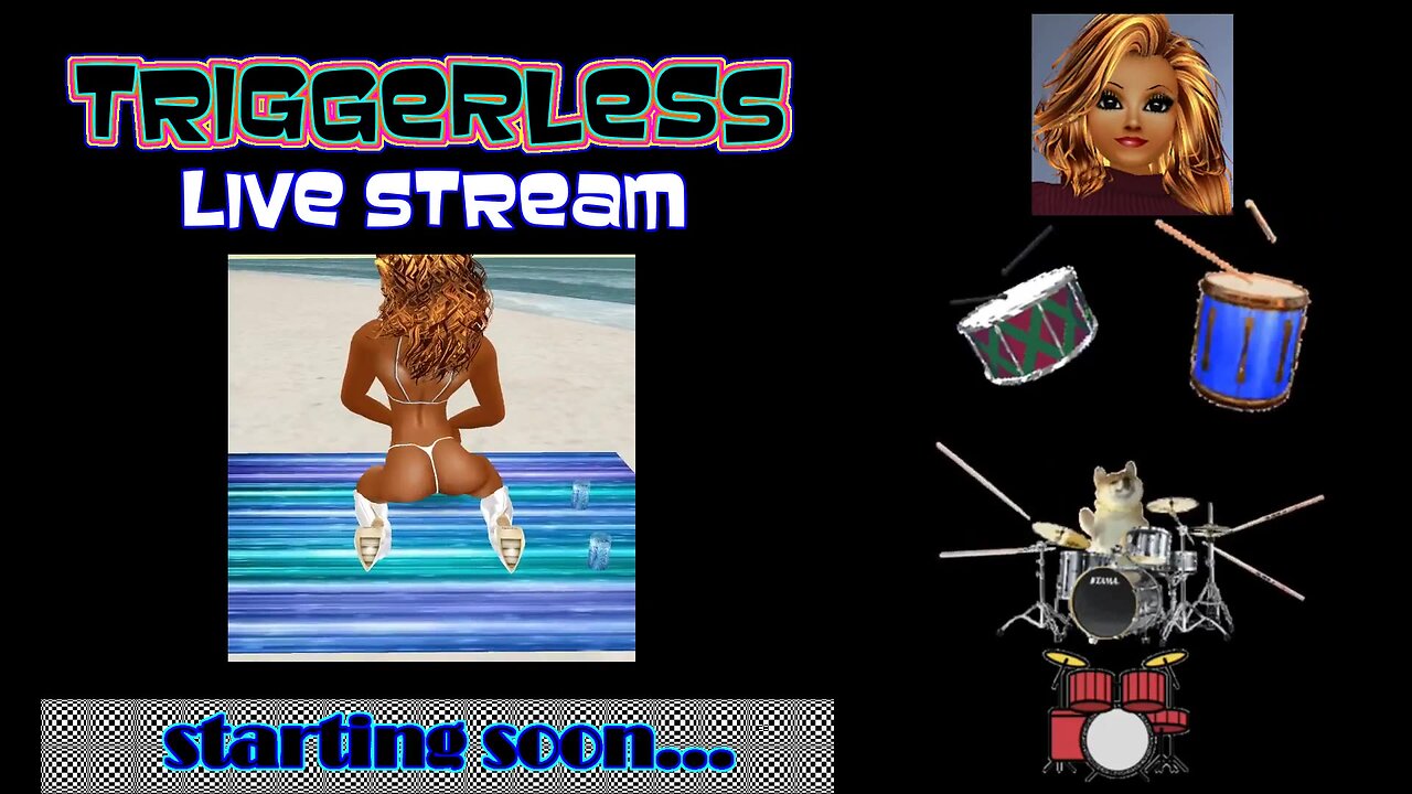 Triggerless Livestream - ♫ 8/4/2024 ♫ (Template)