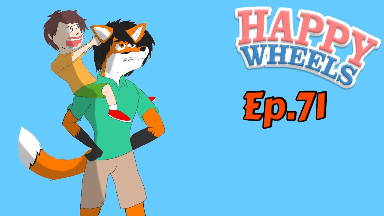TailslyPlays Happy Wheels[Ep.71]Gorillaz Paradise