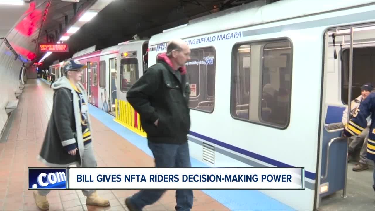 State Senate gives NFTA riders a voice in major transit decisions