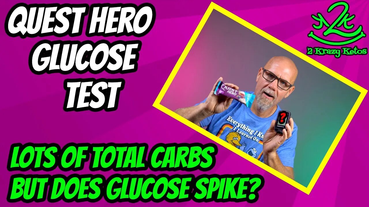 Do Quest Hero Bars raise glucose levels