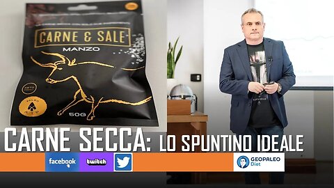 Sfrutta la potenza di Carne&Sale, il nuovo e rivoluzionario snack col 100% di carne essiccata