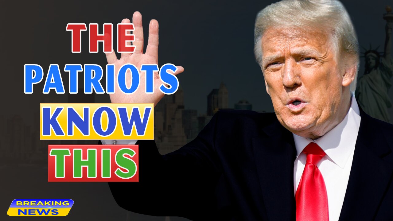 x22 Report Today - Panic In DC, The Patriots Know This