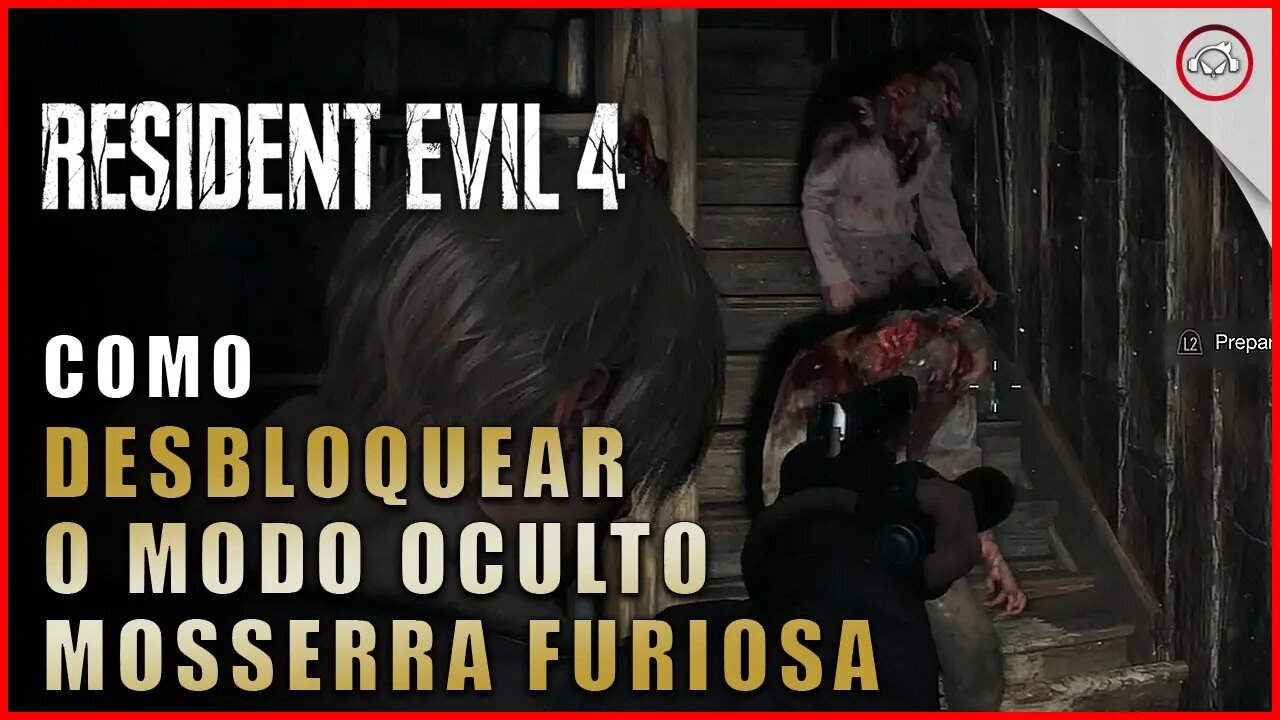 Resident Evil 4 Remake, Como jogar o modo oculto Motosserra Furiosa | Gameplay Pt-Br | Ps5