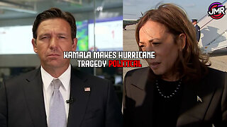 Kamala Harris ROASTED by Desantis over her hurricane comment