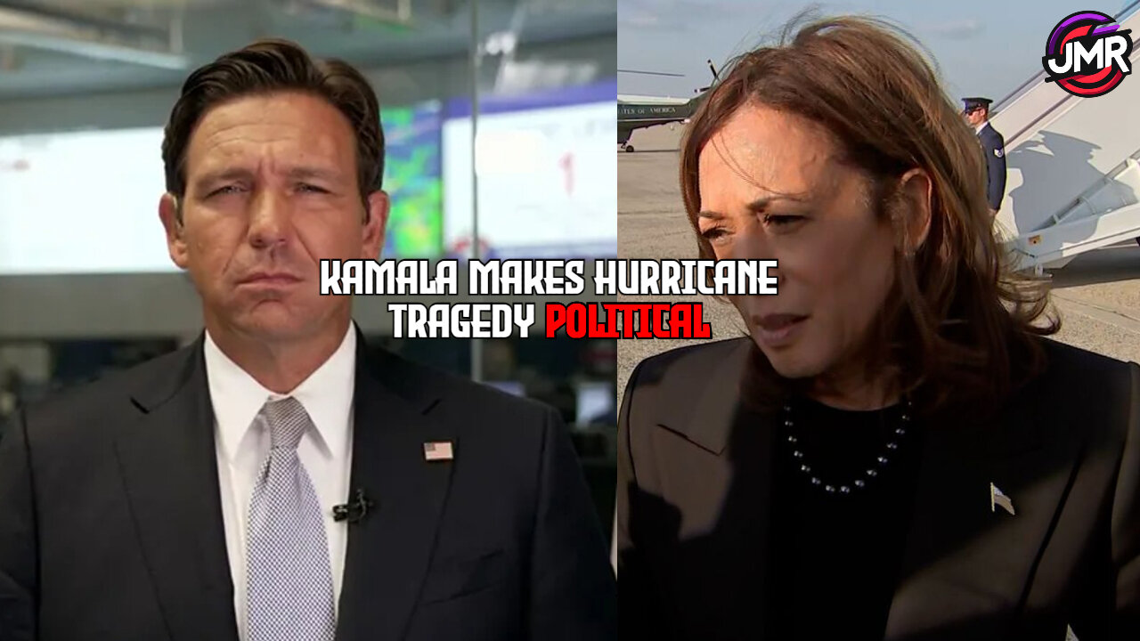 Kamala Harris ROASTED by Desantis over her hurricane comment