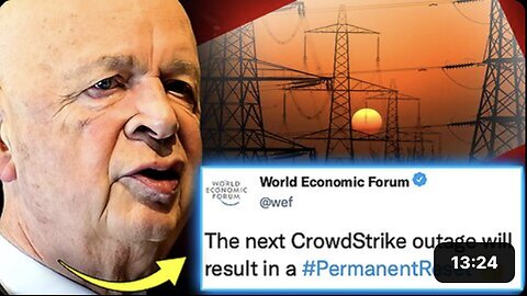 WEF Plotting 'Catastrophic Grid Outage' That Will 'Permanently Reset America' Before Election