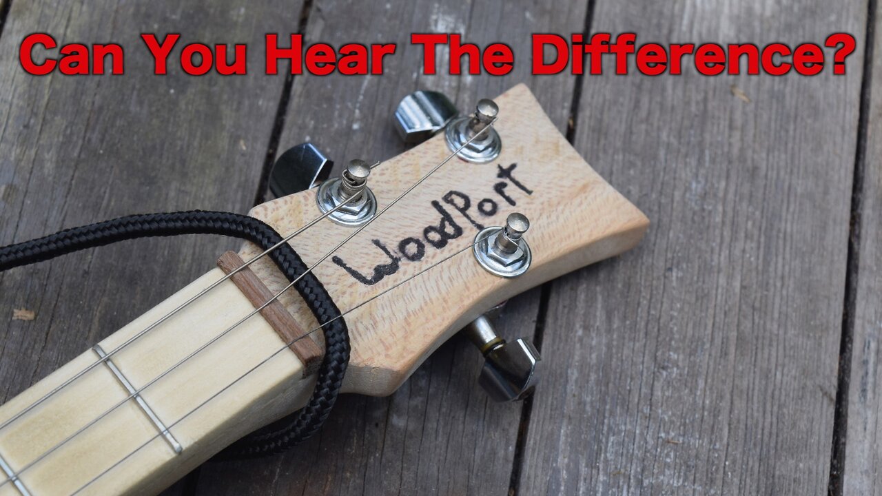 Comparing Identical Cigar Box Guitars