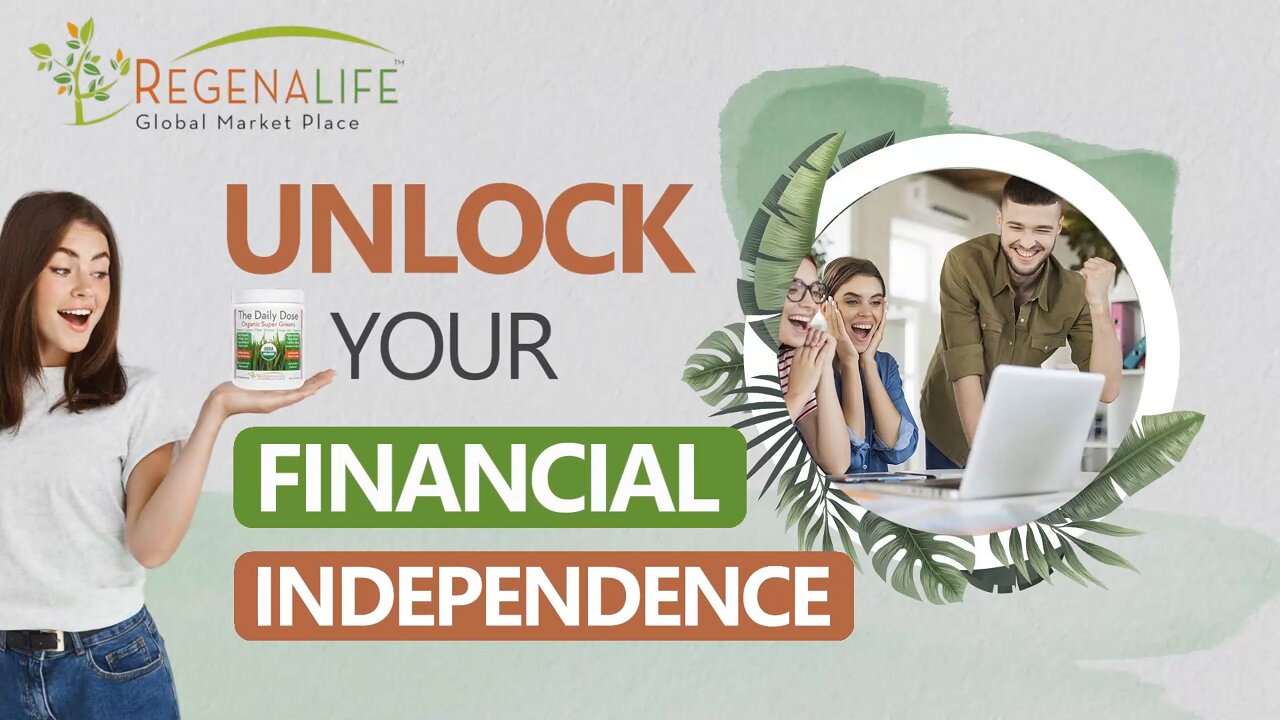 Unlock Your Financial Independence with RegenaLife Market's Affiliate Program