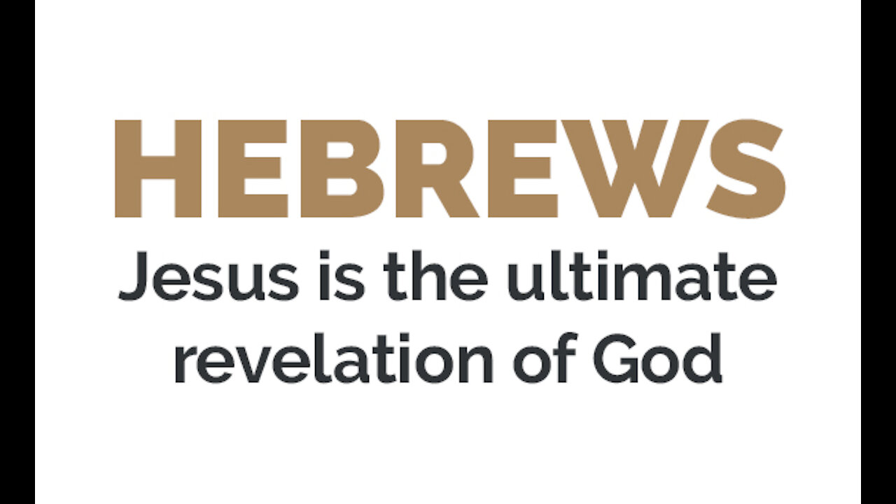 Intro to Hebrews