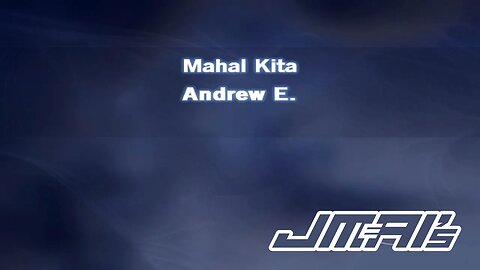 Mahal Kita [ Karaoke Version ] Andrew E.