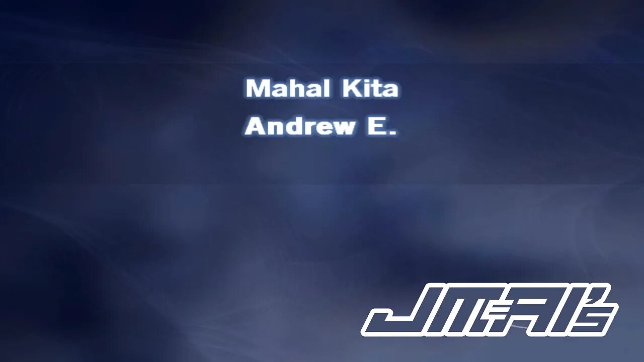 Mahal Kita [ Karaoke Version ] Andrew E.