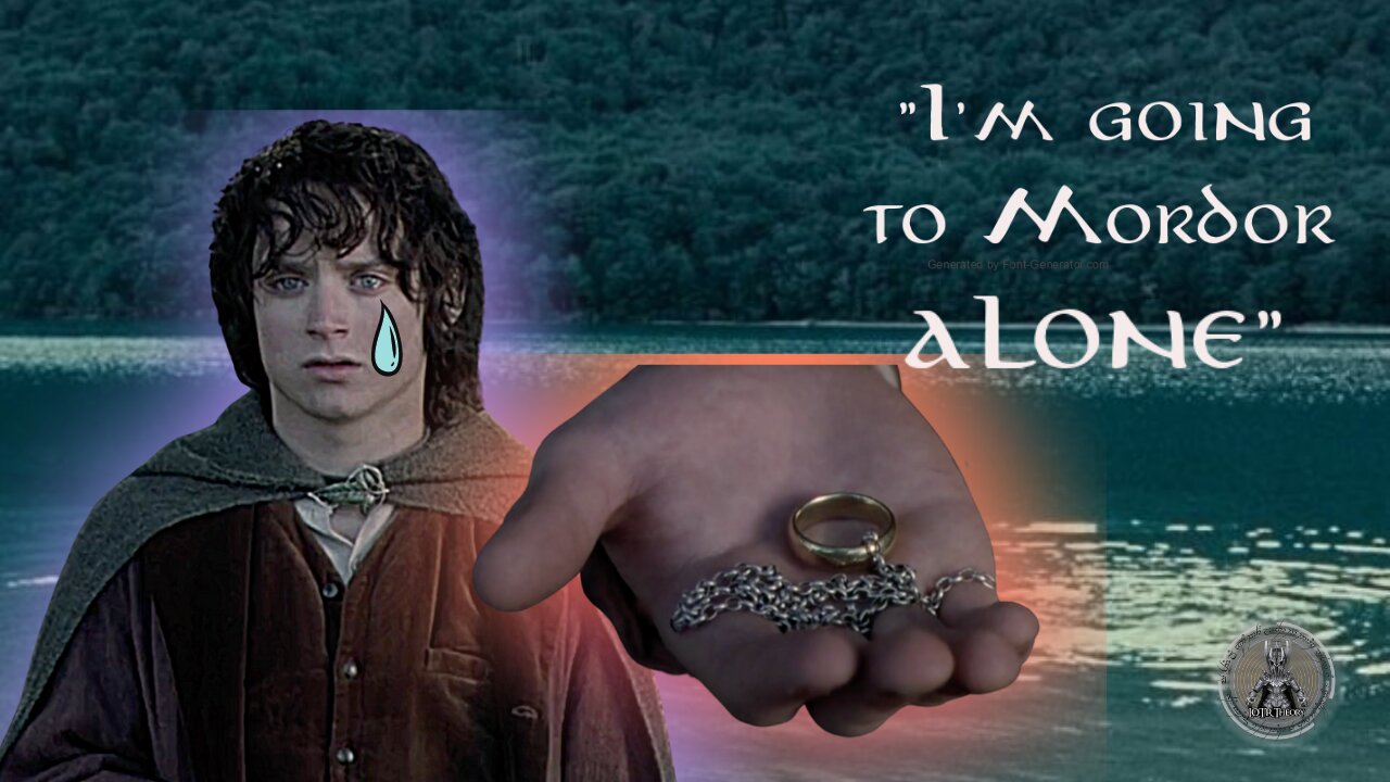 Frodo's Decision To Travel To Mordor Alone - LOTR Explained
