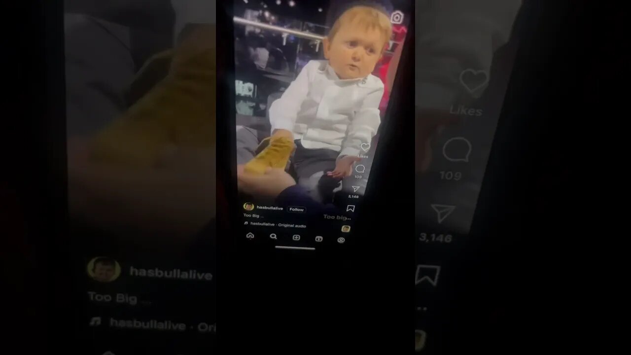 Hasbulla buying Tim’s boots 2023