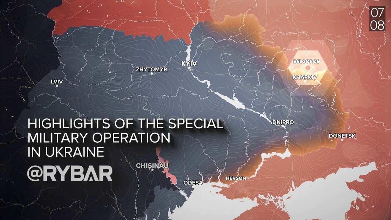 Highlights of Russian Military Operation in Ukraine on August 7