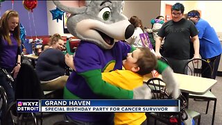 Michigan 8-year-old celebrates special birthday after being cancer-free