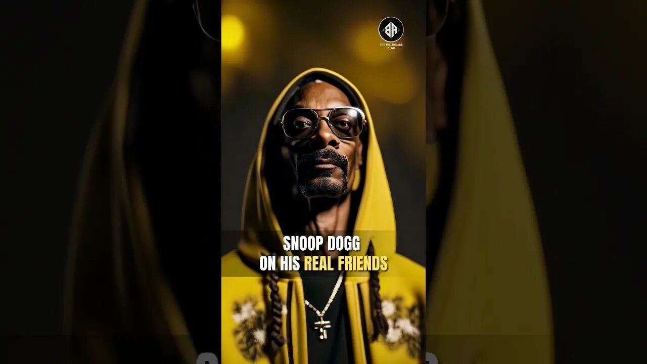 Snoop Dogg on his real friends. 👈👀 #shorts #friendship #advice