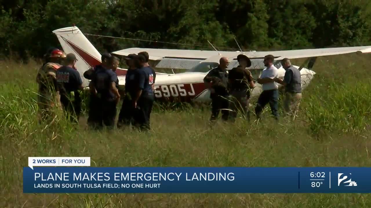 Plane makes emergency landing