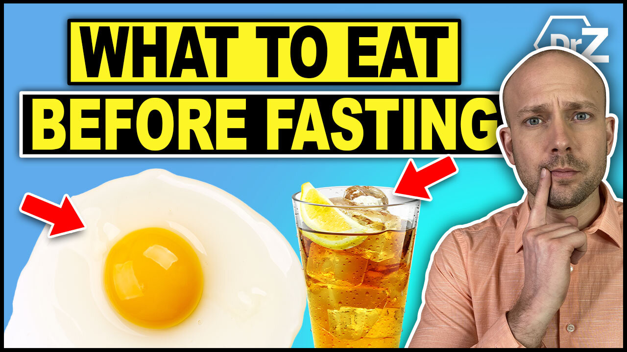 What to Eat BEFORE Fasting - START Your Fast Right!