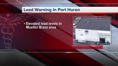 Officials urging Port Huron residents living near Mueller Brass to be tested for lead