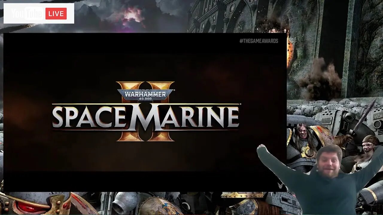 🔴 LIVE SPACE MARINE 2 TRAILER REVEAL