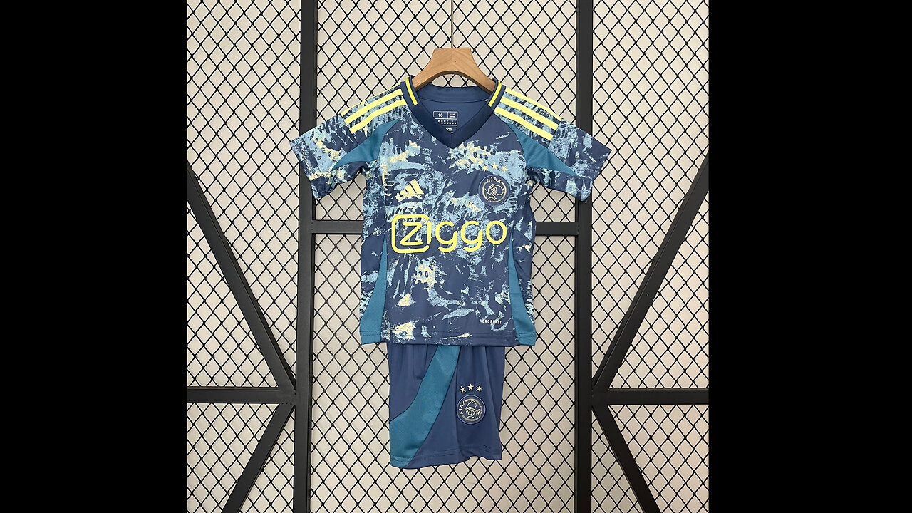 👉🏻⚽️ 2024/25 Ajax Away Kids Kit