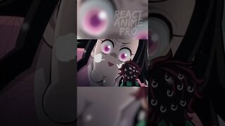 NEZUKO E SUA CARA DE BUND@ KKK | React Anime Pro