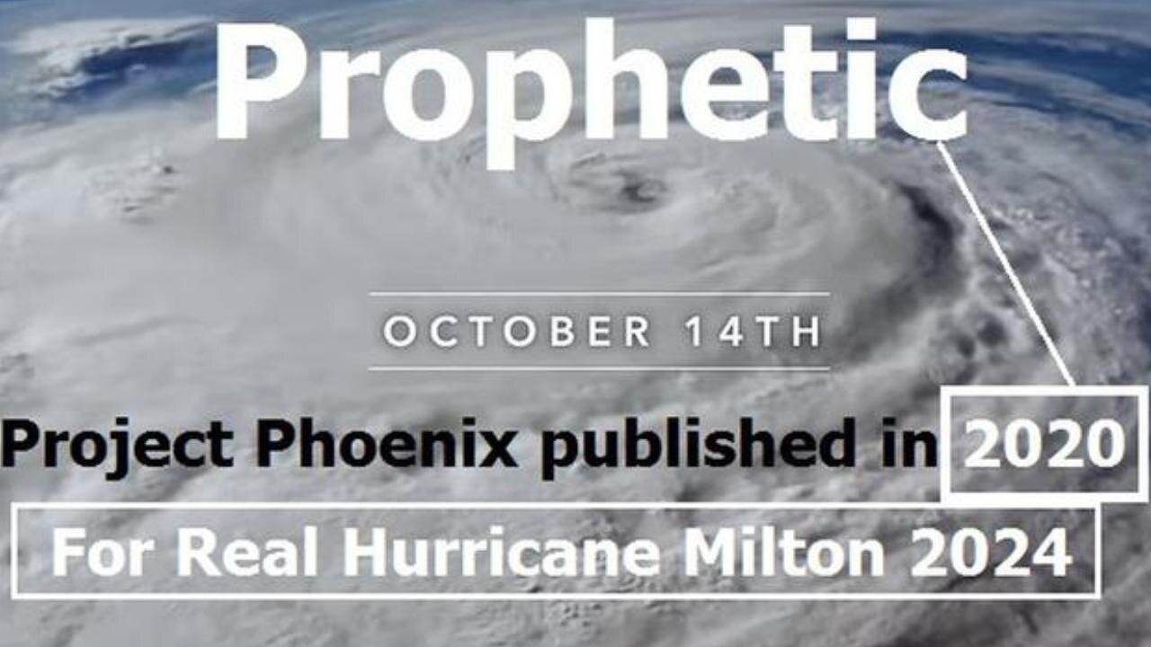 Hurricane Hitting Tampa 'PROJECT PHOENIX' - 2020 Simulation Video by FEMA