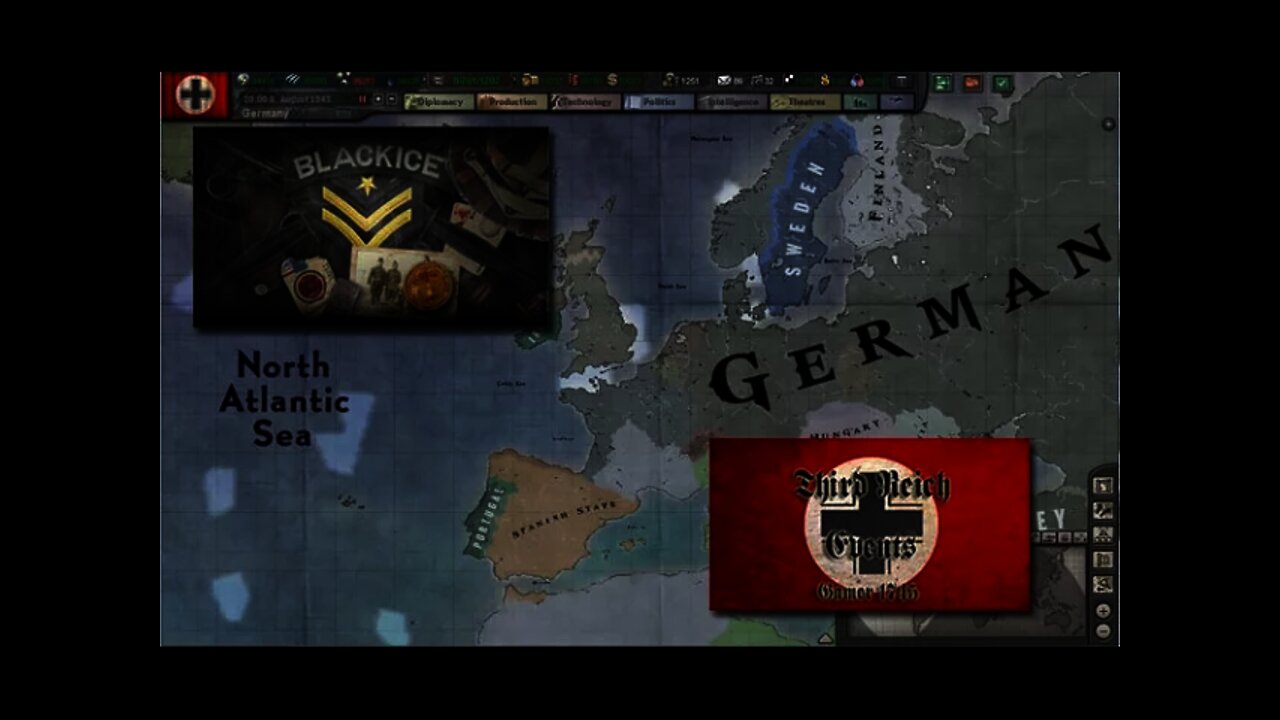 Let's Play Hearts of Iron 3: Black ICE 8 w/TRE - 192 (Germany)