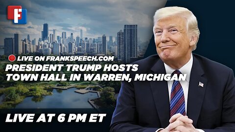 President Donald Trump Participates in a Townhall in Warren, MI