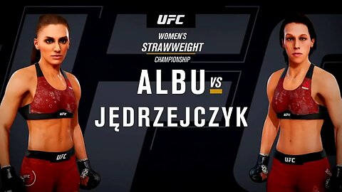 EA Sports UFC 3 Gameplay Joanna Jędrzejczyk vs Aleksandra Albu