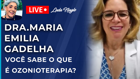 Você sabe o que é ozonioterapia? Dra. Maria Emilia Gadelha Serra vai explicar.