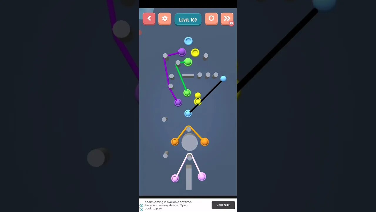 Color Rope Puzzle - Level 169