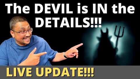 (Originally Aired 07/19/2021) The DEVIL is IN the DETAILS!!! LIVE UPDATE!!!